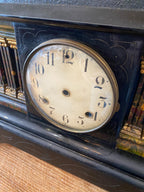 Ornate Wooden Mantle Clock