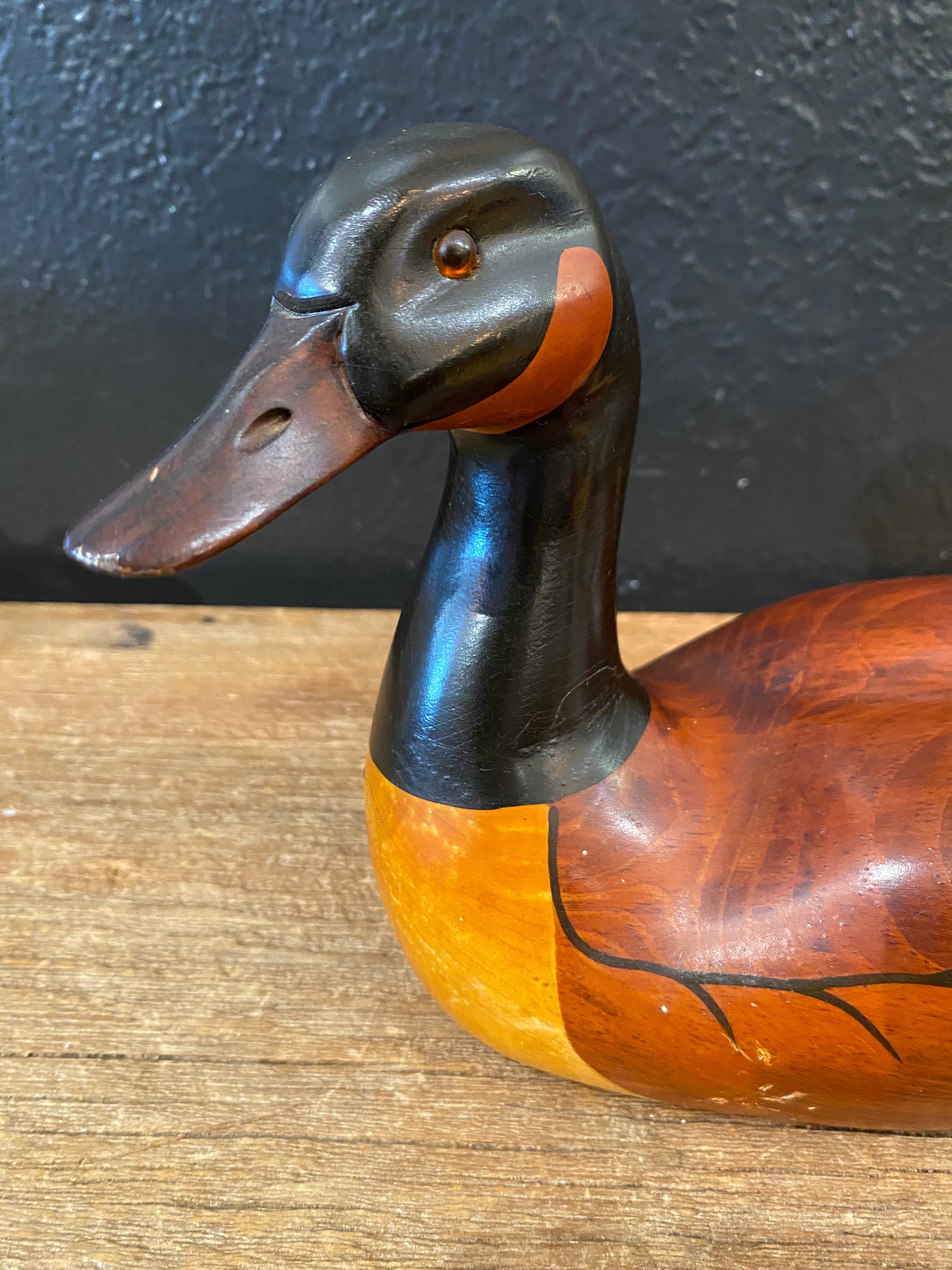Hand Carved Canadian Goose