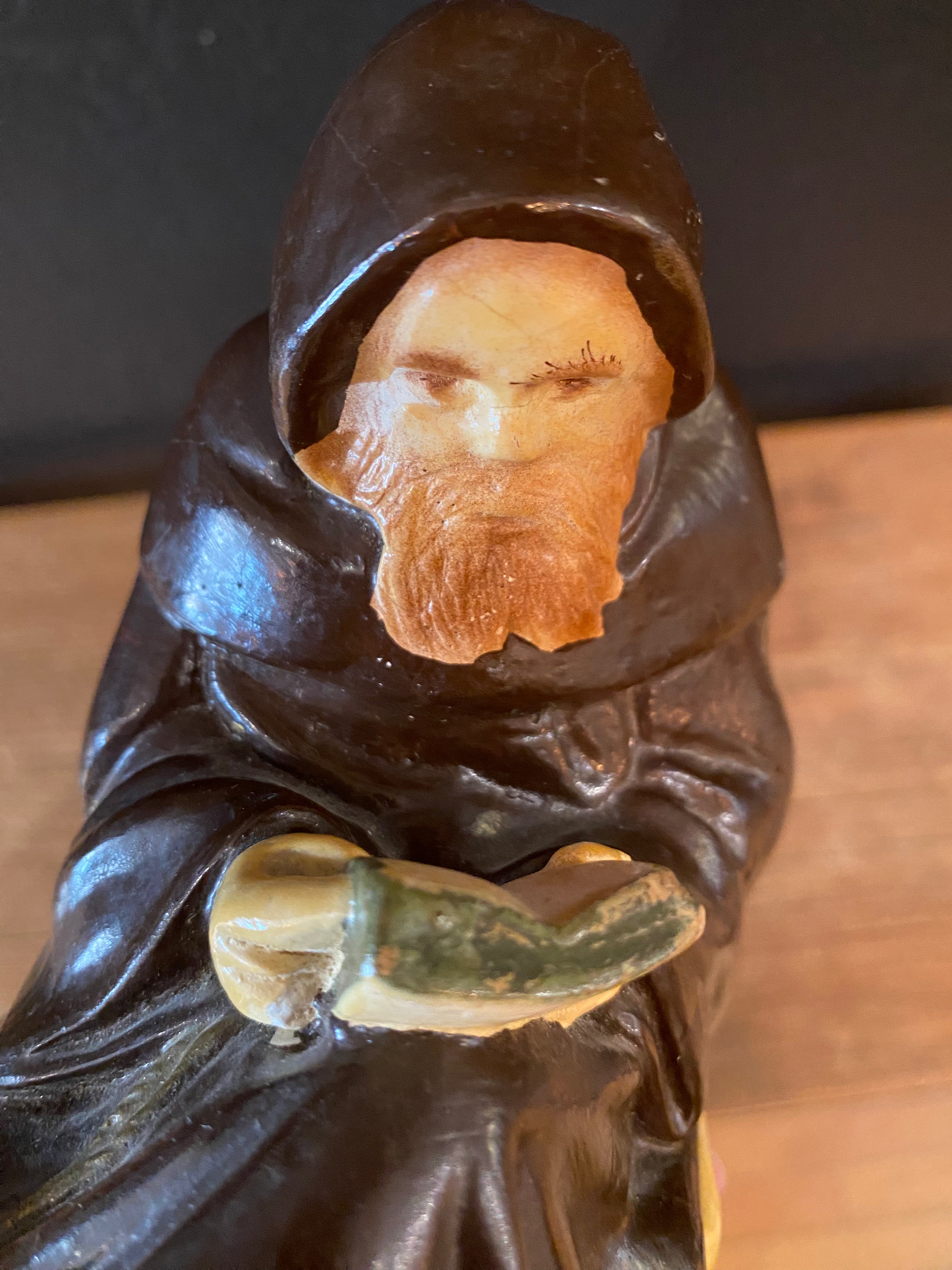 Monk Figurine