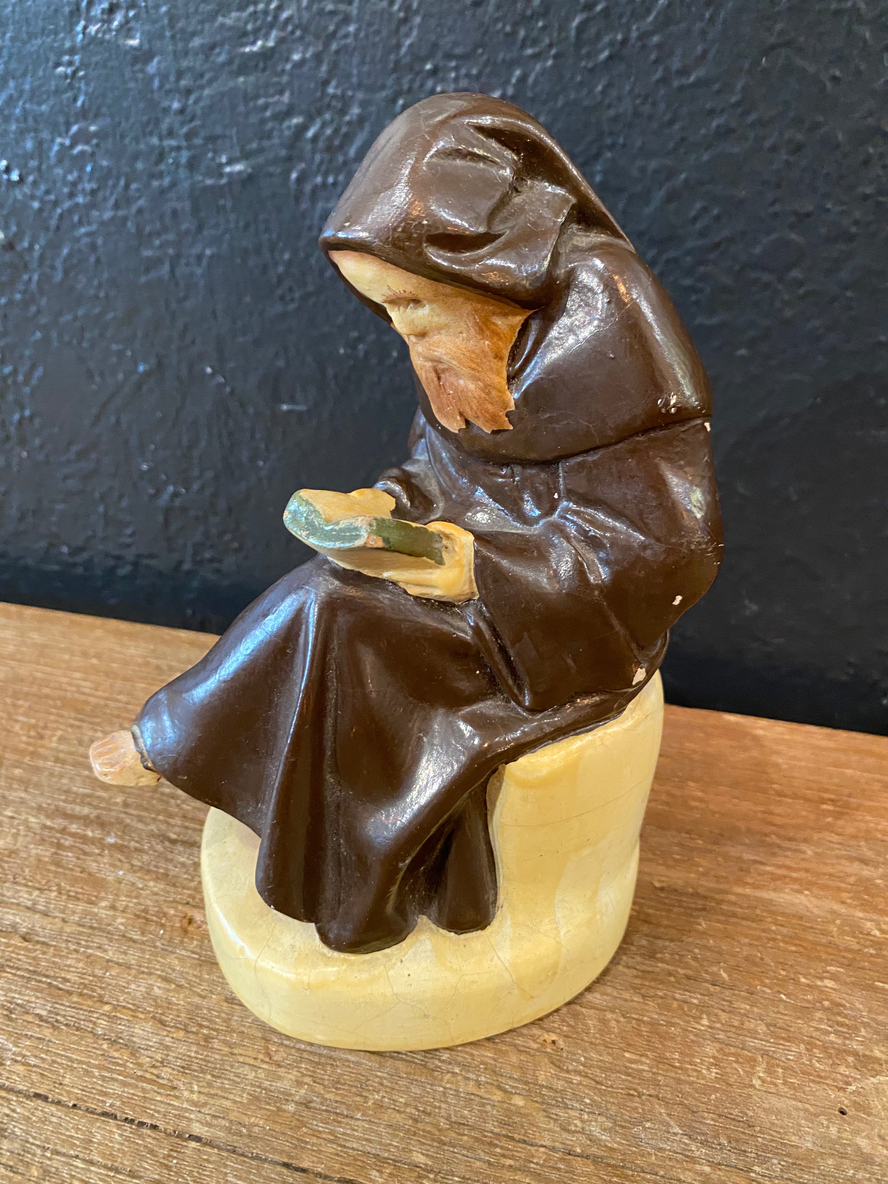 Monk Figurine