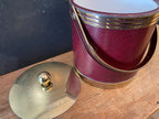 Burgundy Ice Bucket