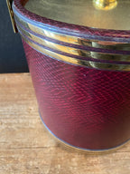 Burgundy Ice Bucket