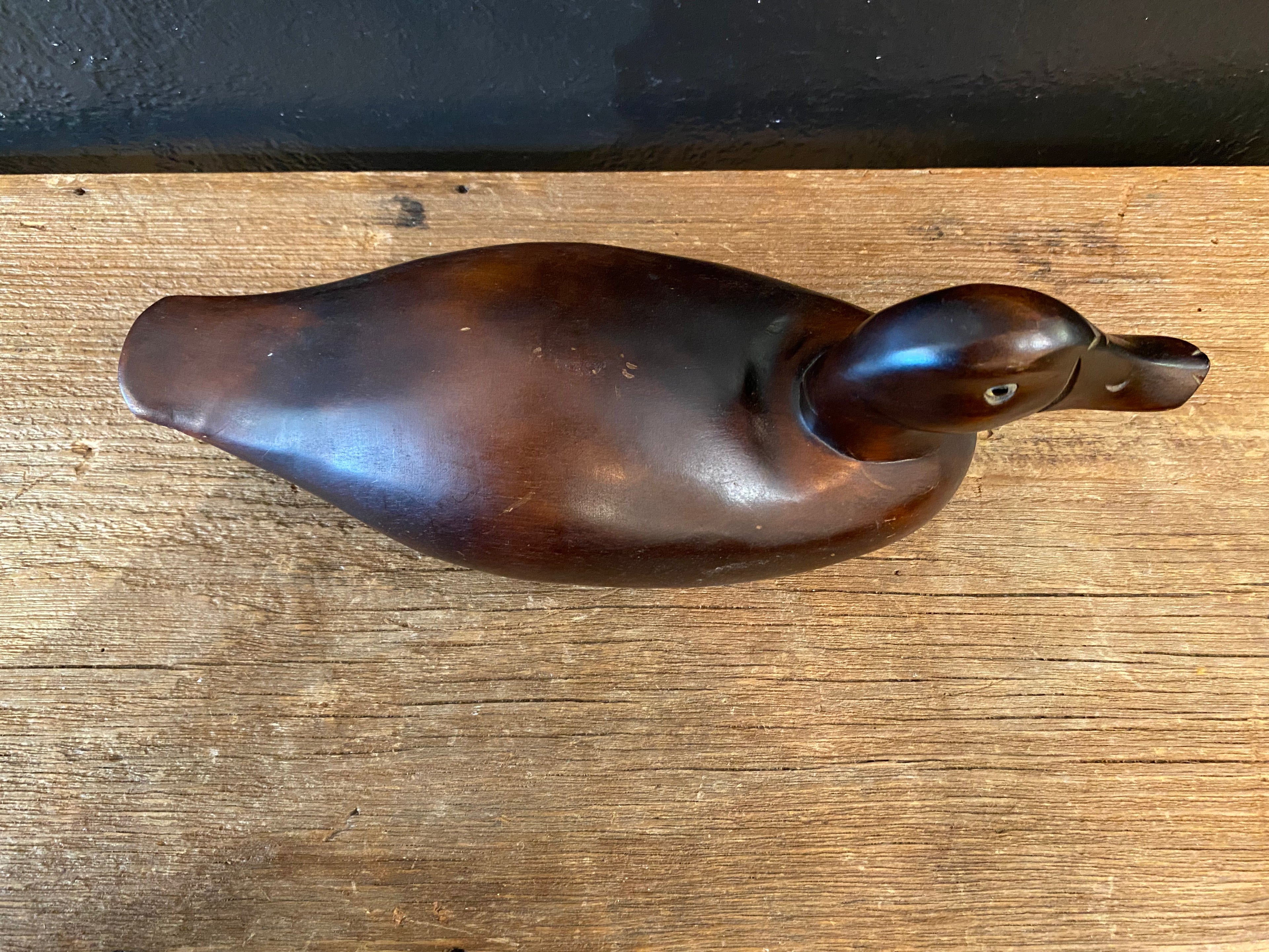 Vintage Wooden Duck Decoy