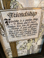Framed Friendship Poem