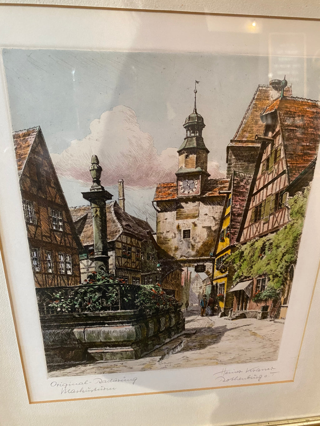Vintage Print Of Germany