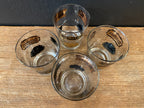 MCM Black & Gold Happy Hour Glasses | Set of 4