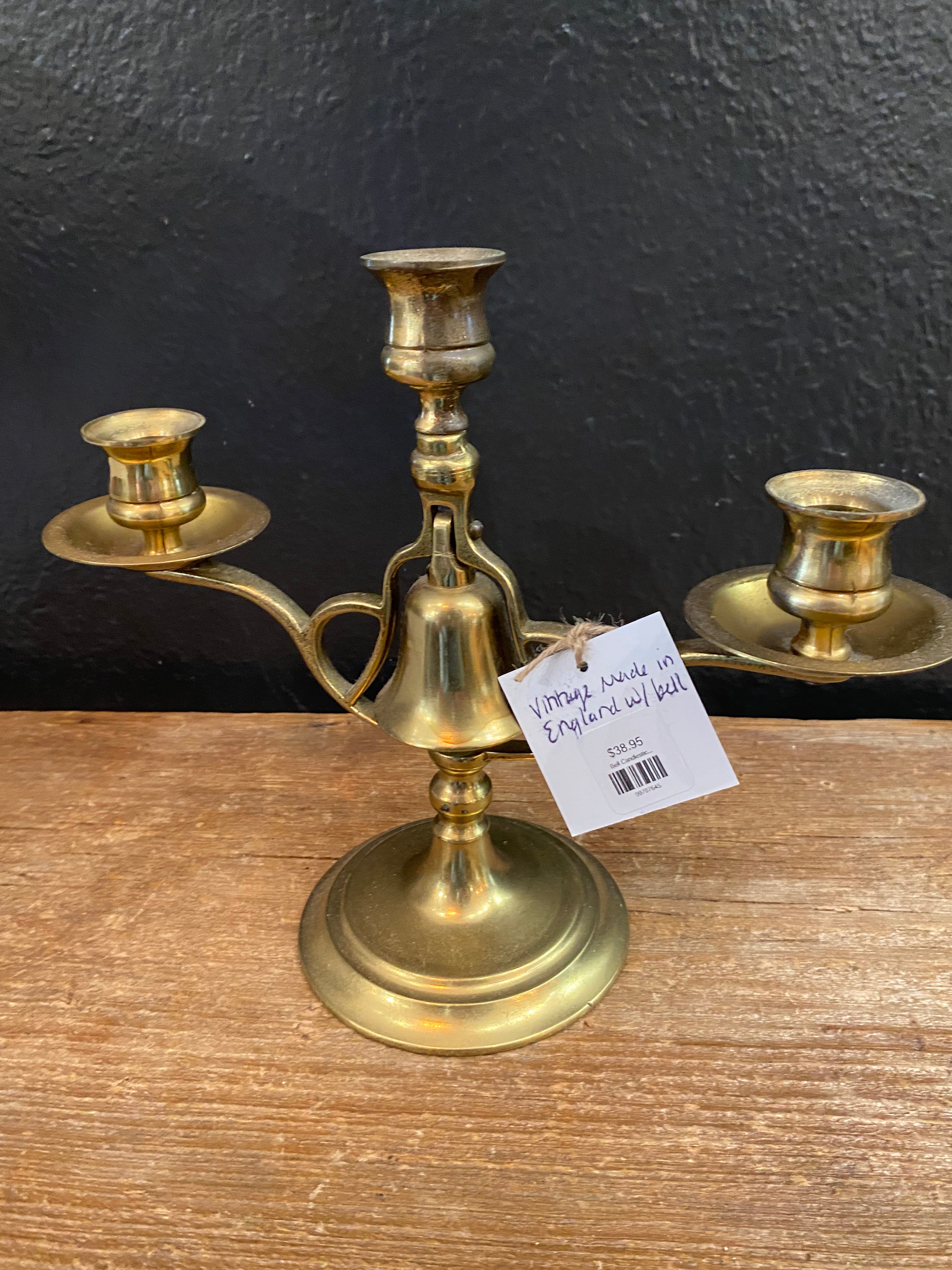 Bell Candlestick~Made In England