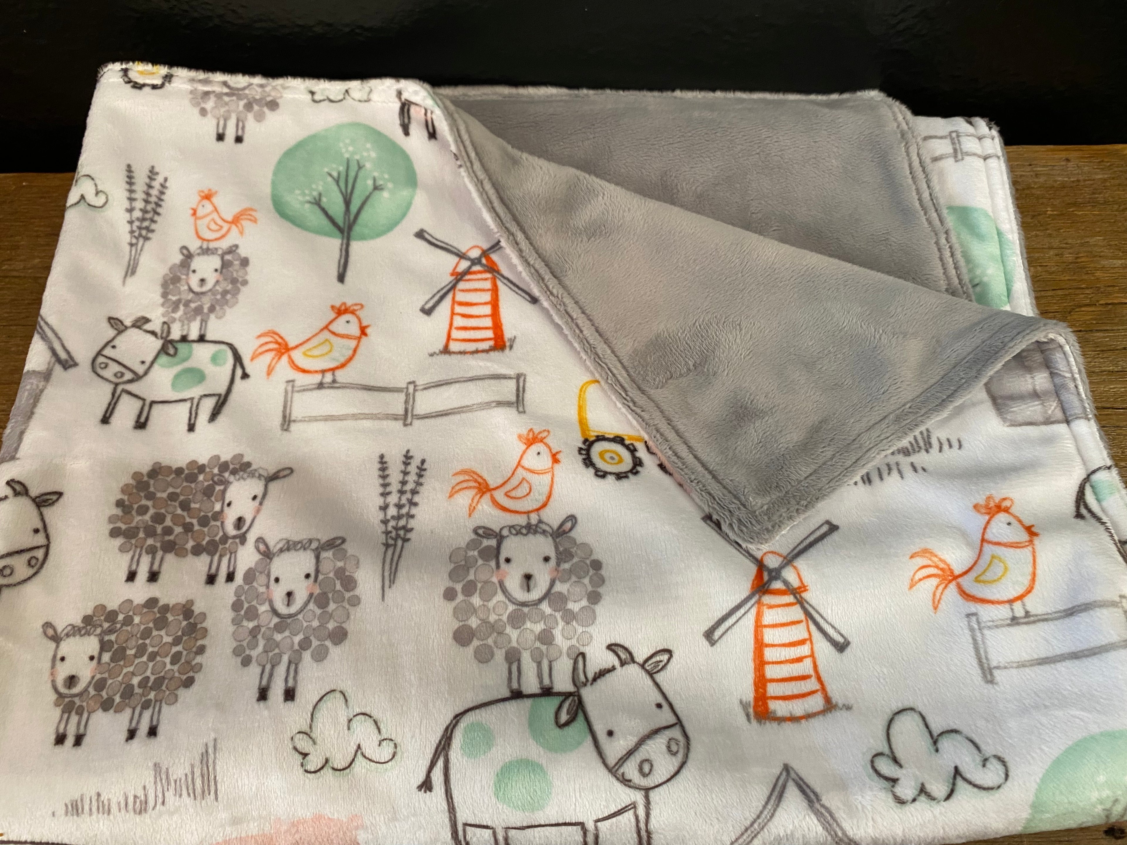 Hand Sewn Baby Blanket
