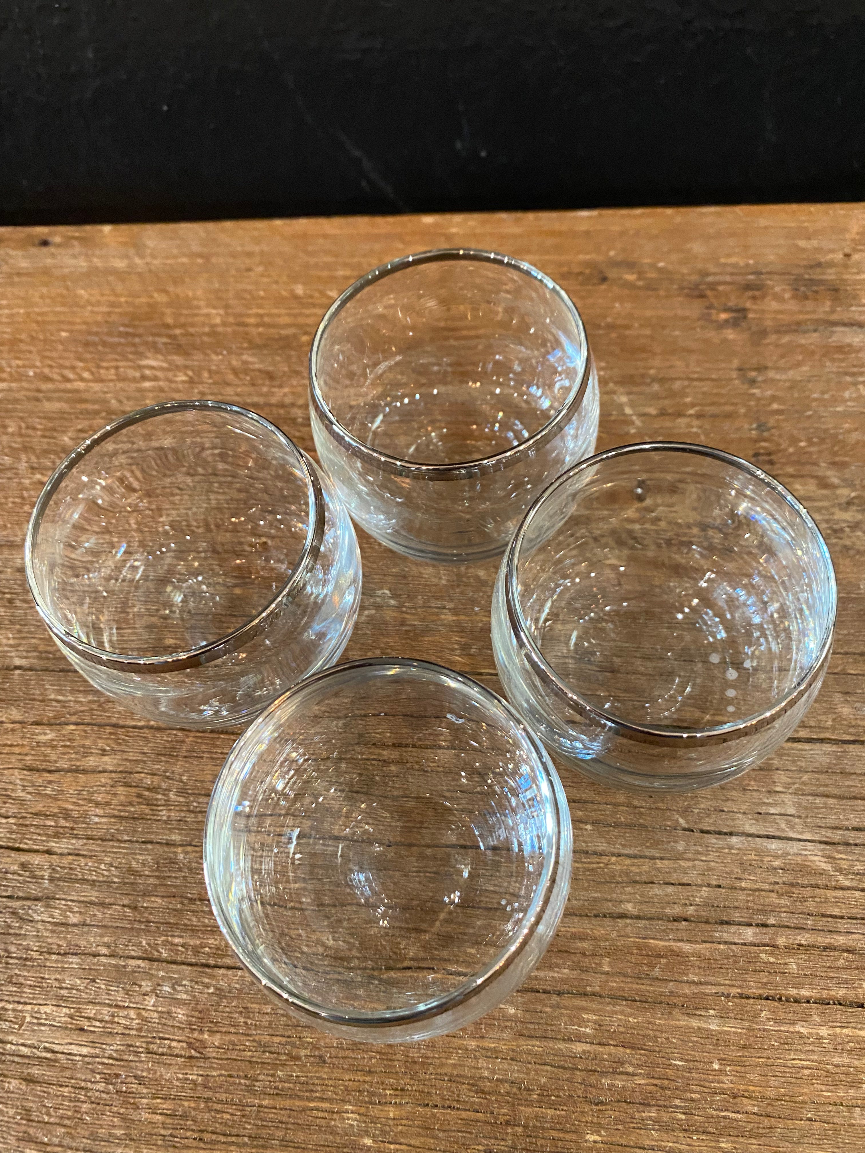 Vintage MCM Dorothy Thorpe Roly Poly Glasses | Set Of Four