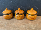 Vintage Condiment Set | Set of 3