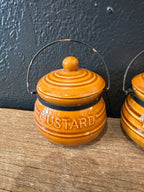 Vintage Condiment Set | Set of 3