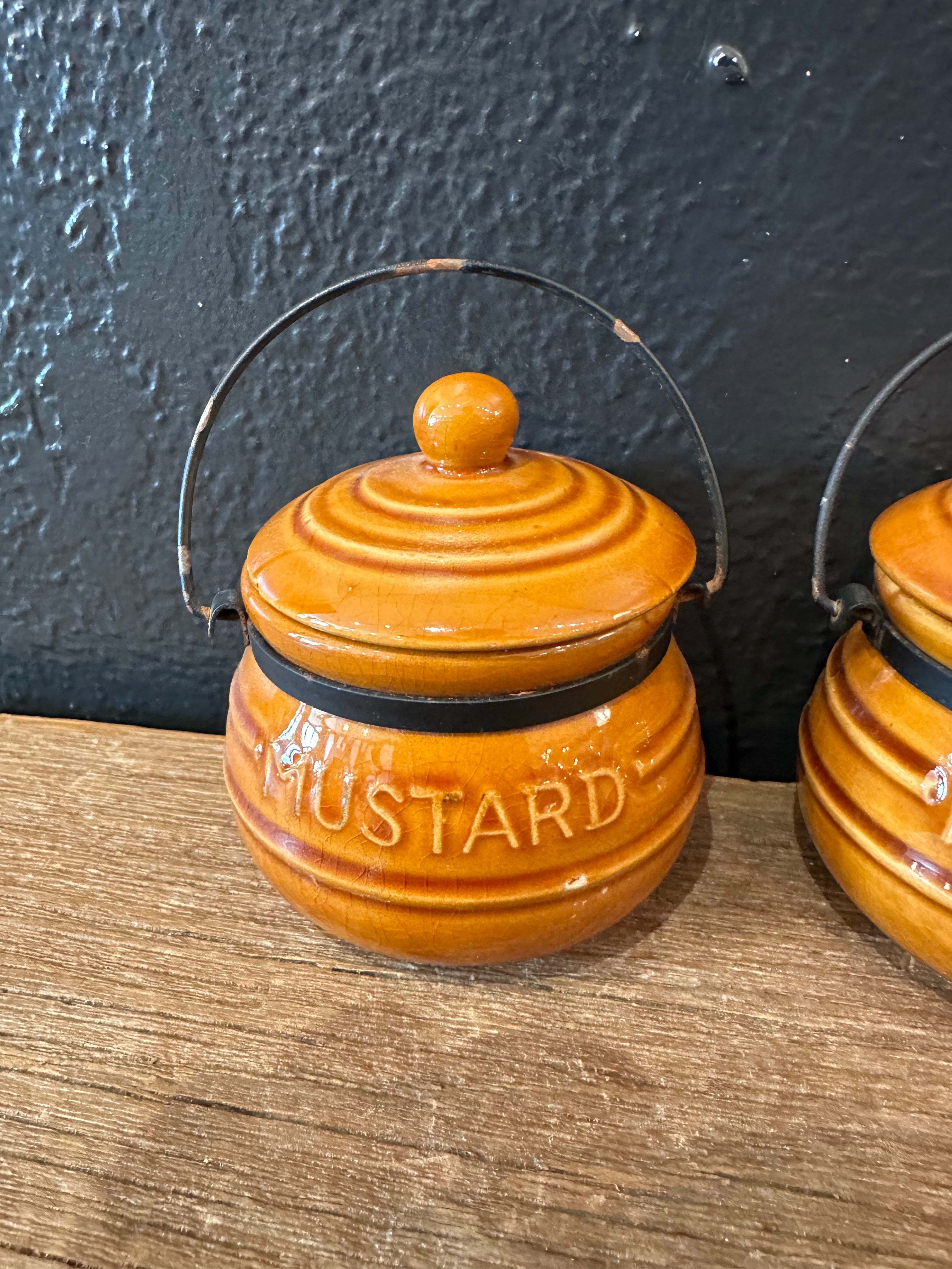Vintage Condiment Set | Set of 3