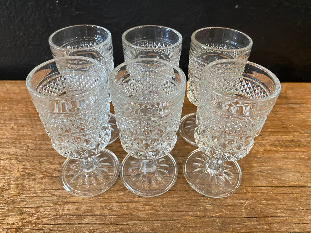 Anchor Hocking Wexford Goblet | Set Of Six