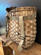 Antique Adirondack Trapper’s Basket