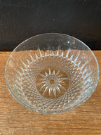Cut Glass Serving Bowl | Medium