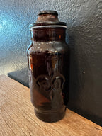 Brown Borden Glass Jar