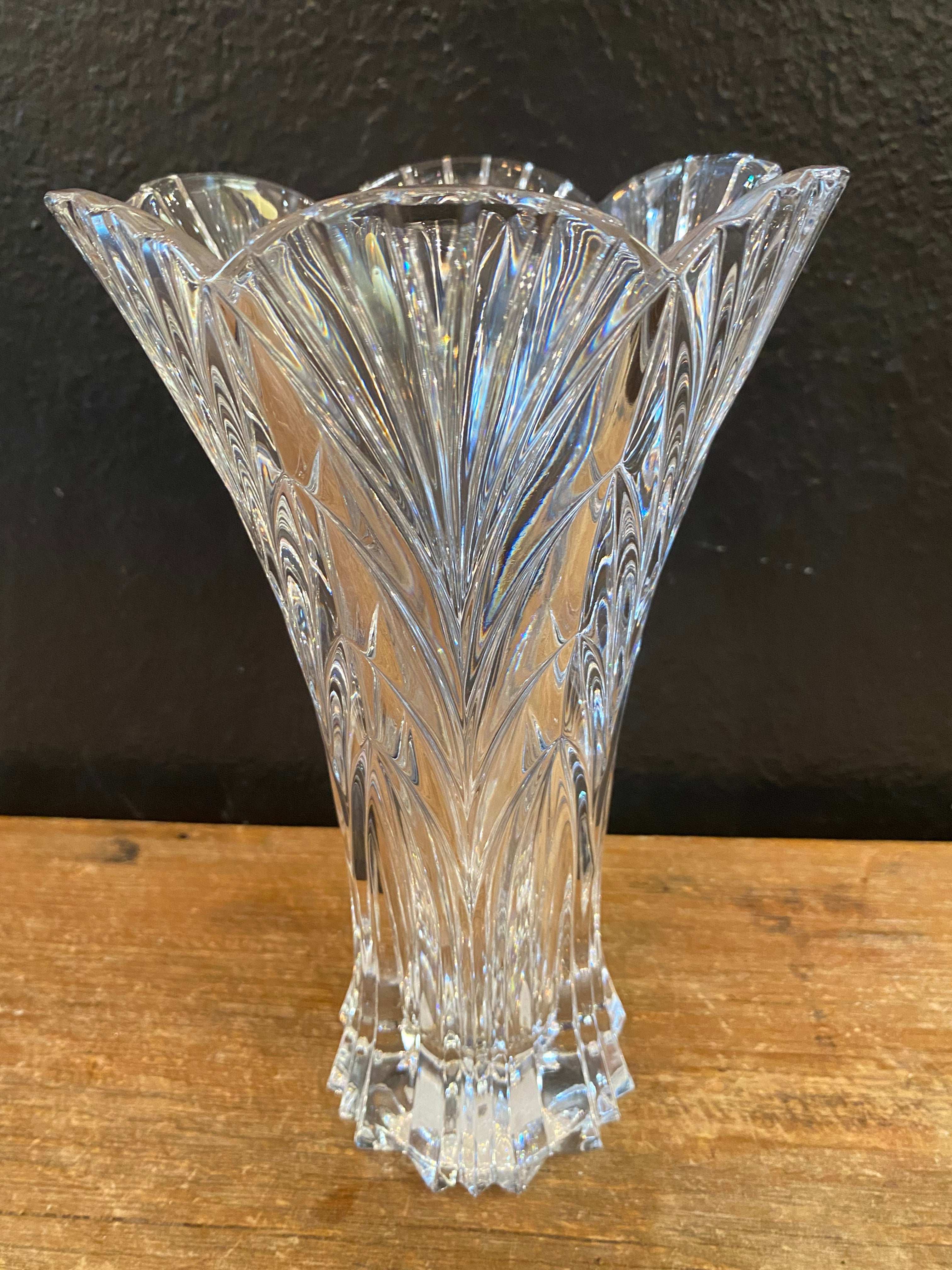 Noritake Crystal Vase