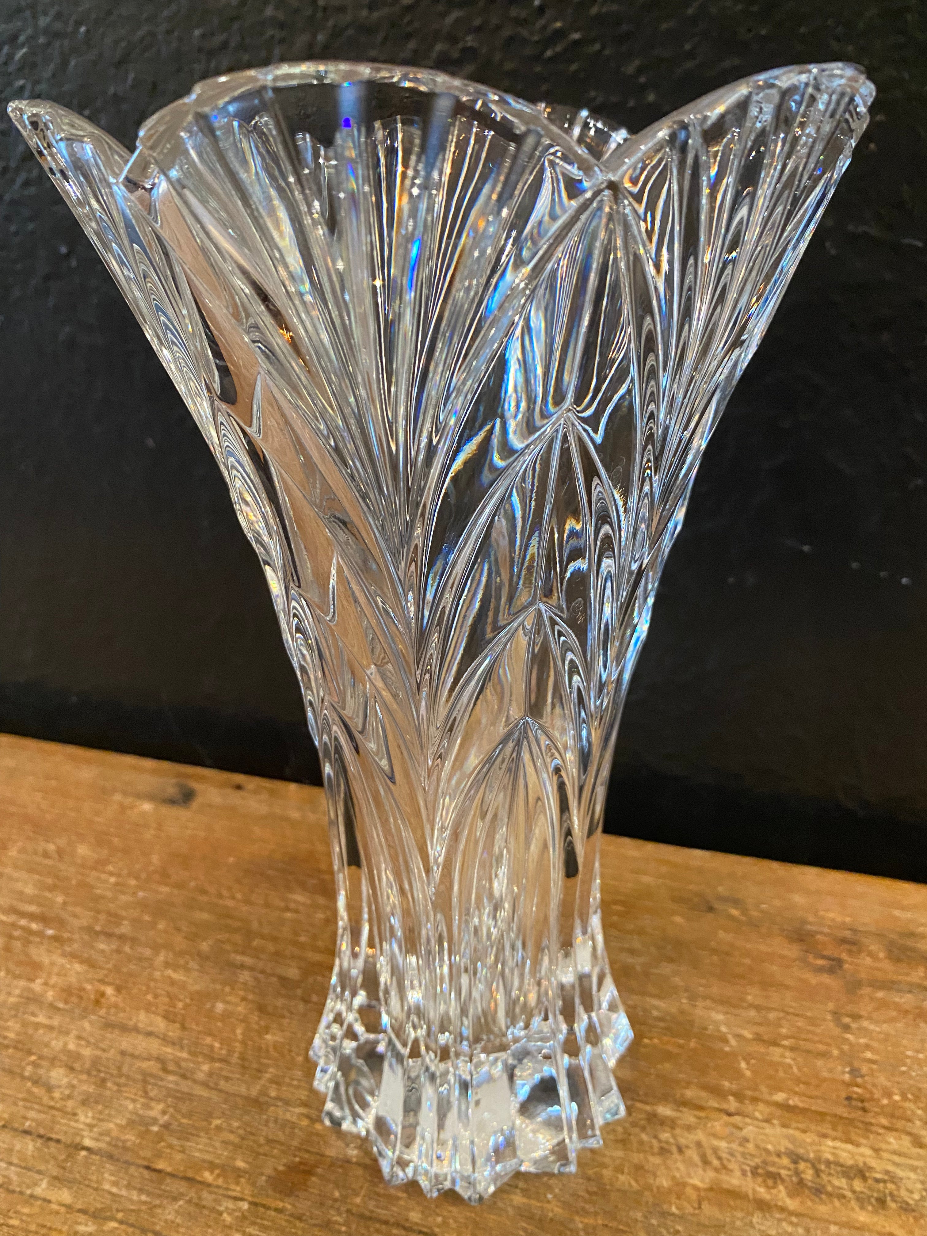 Noritake Crystal Vase