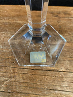 Mikasa Leaded Glass Candlestick