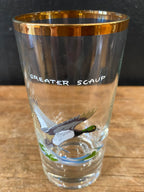 Vintage Gold Rimmed Duck Highball Glasses | Set Of Four