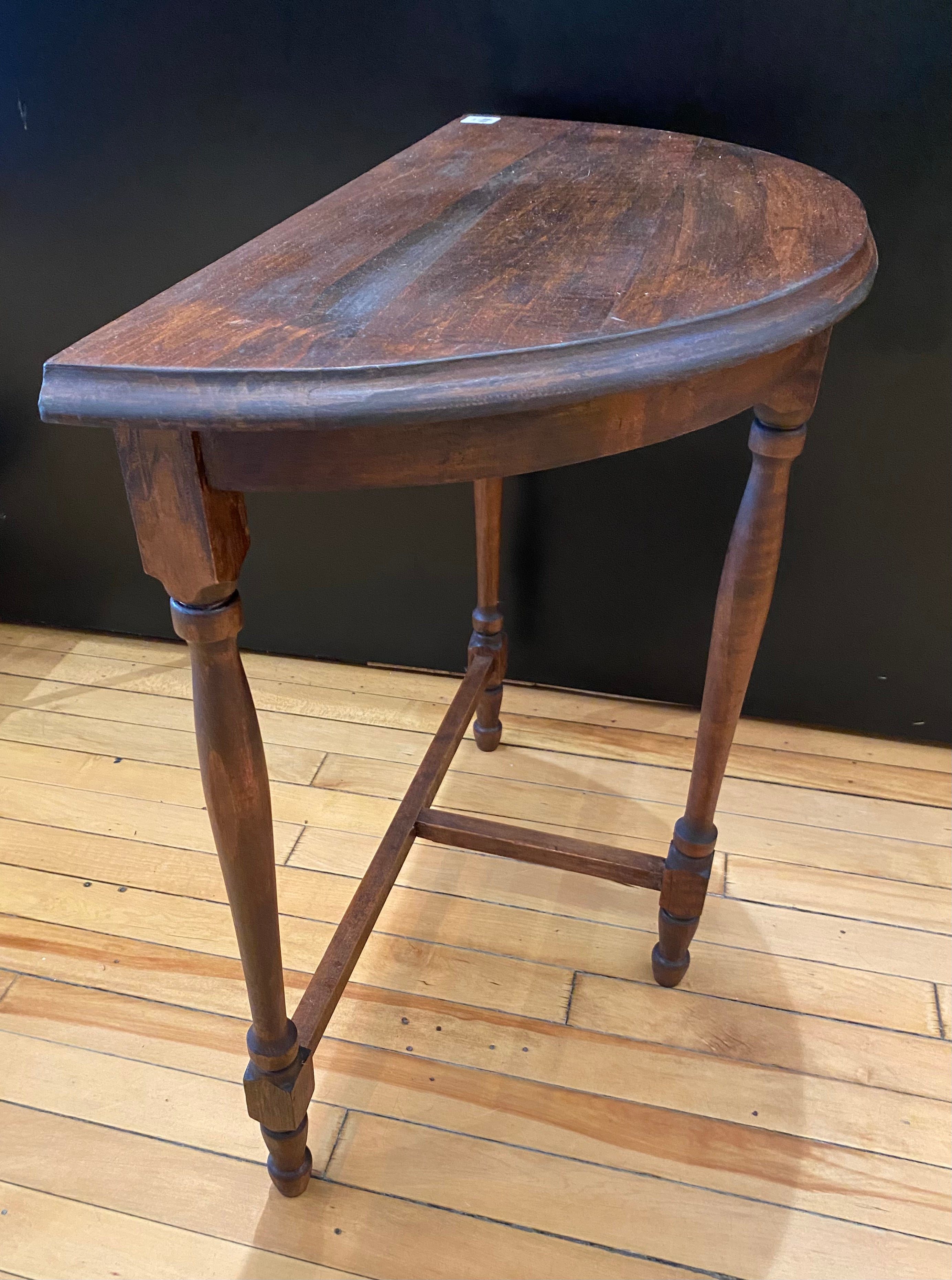 Half Moon End Table