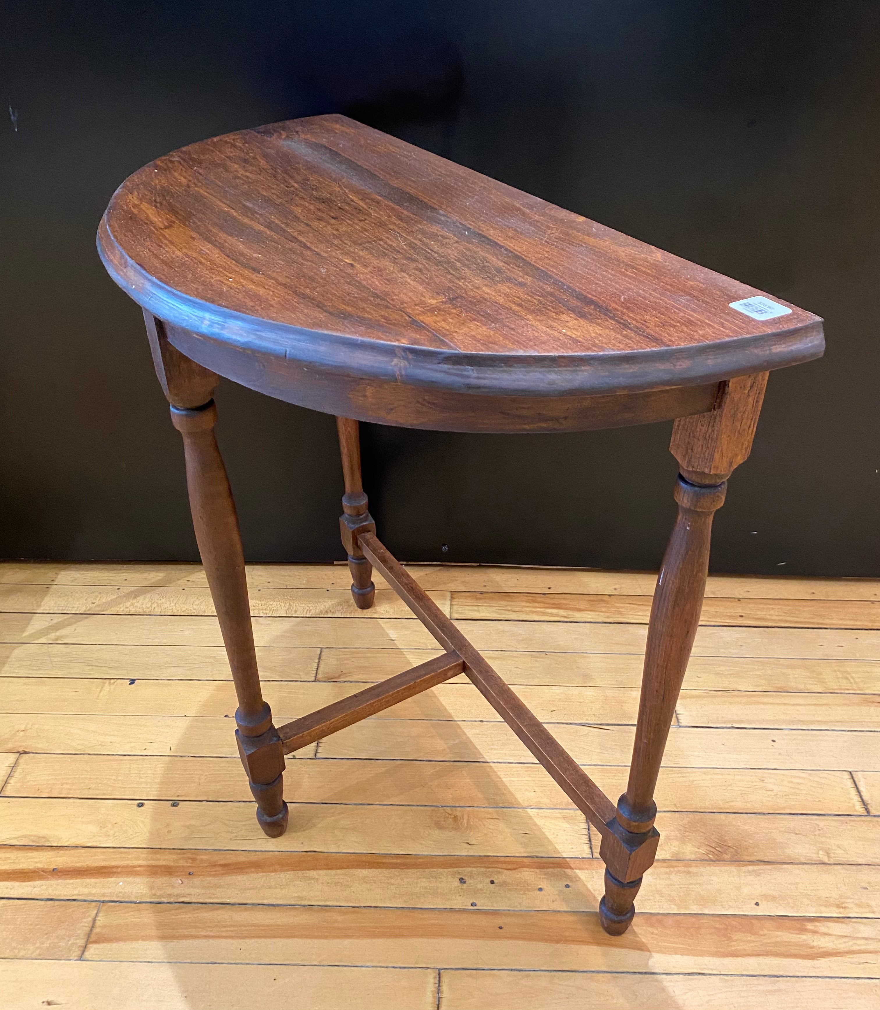 Half Moon End Table