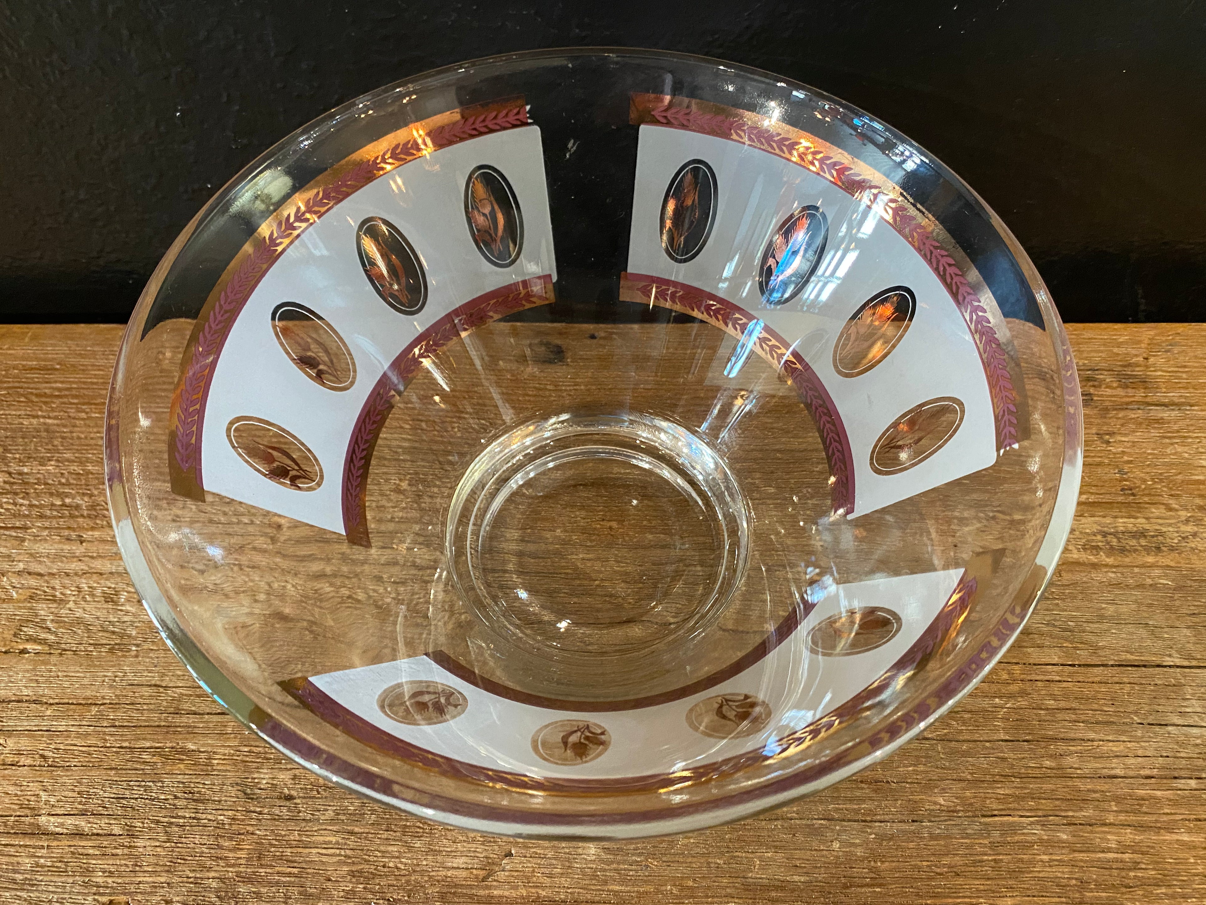 Anchor Hocking Wheat Pattern Salad Bowl