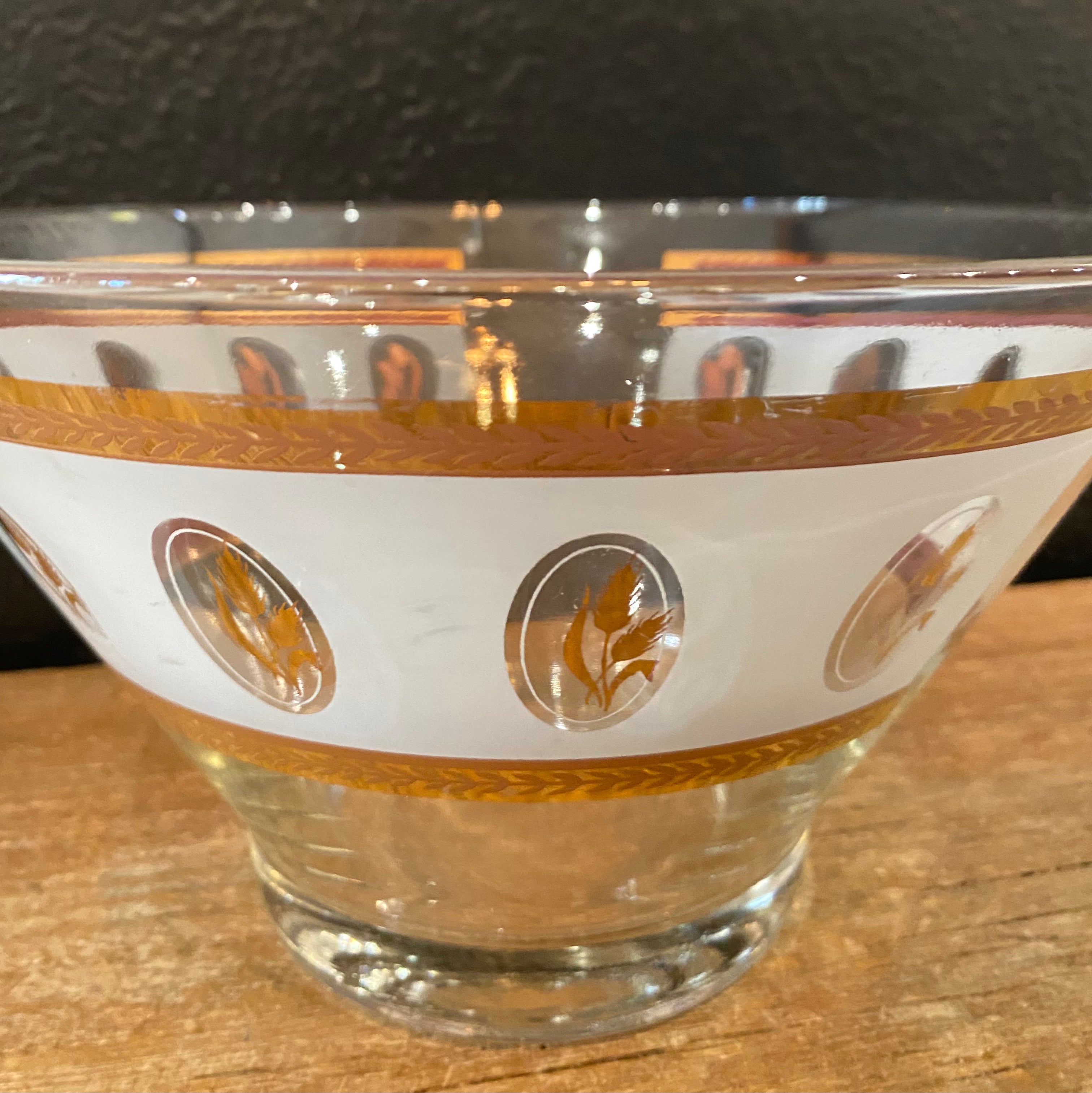 Anchor Hocking Wheat Pattern Salad Bowl