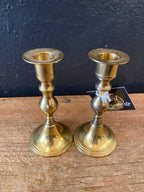 Pair Of Brass Candlesticks