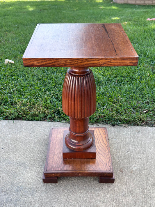 Wood Plant Stand