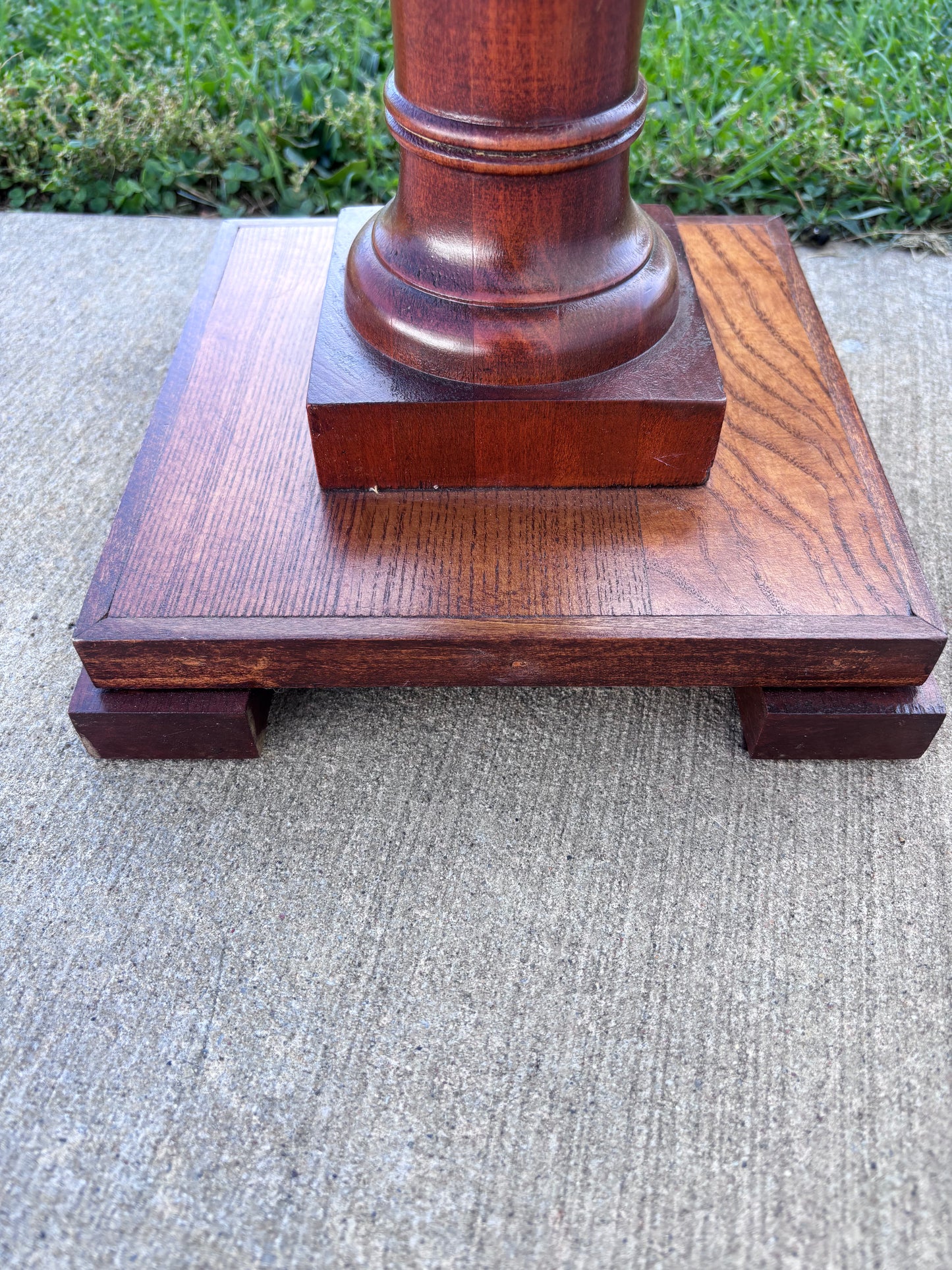 Wood Plant Stand