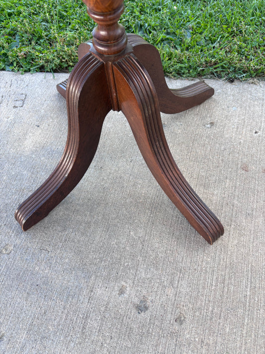 Small Vintage Wood Drop Leaf Table