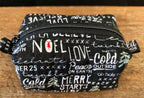 Holiday Hand Sewn Zippered Pouch