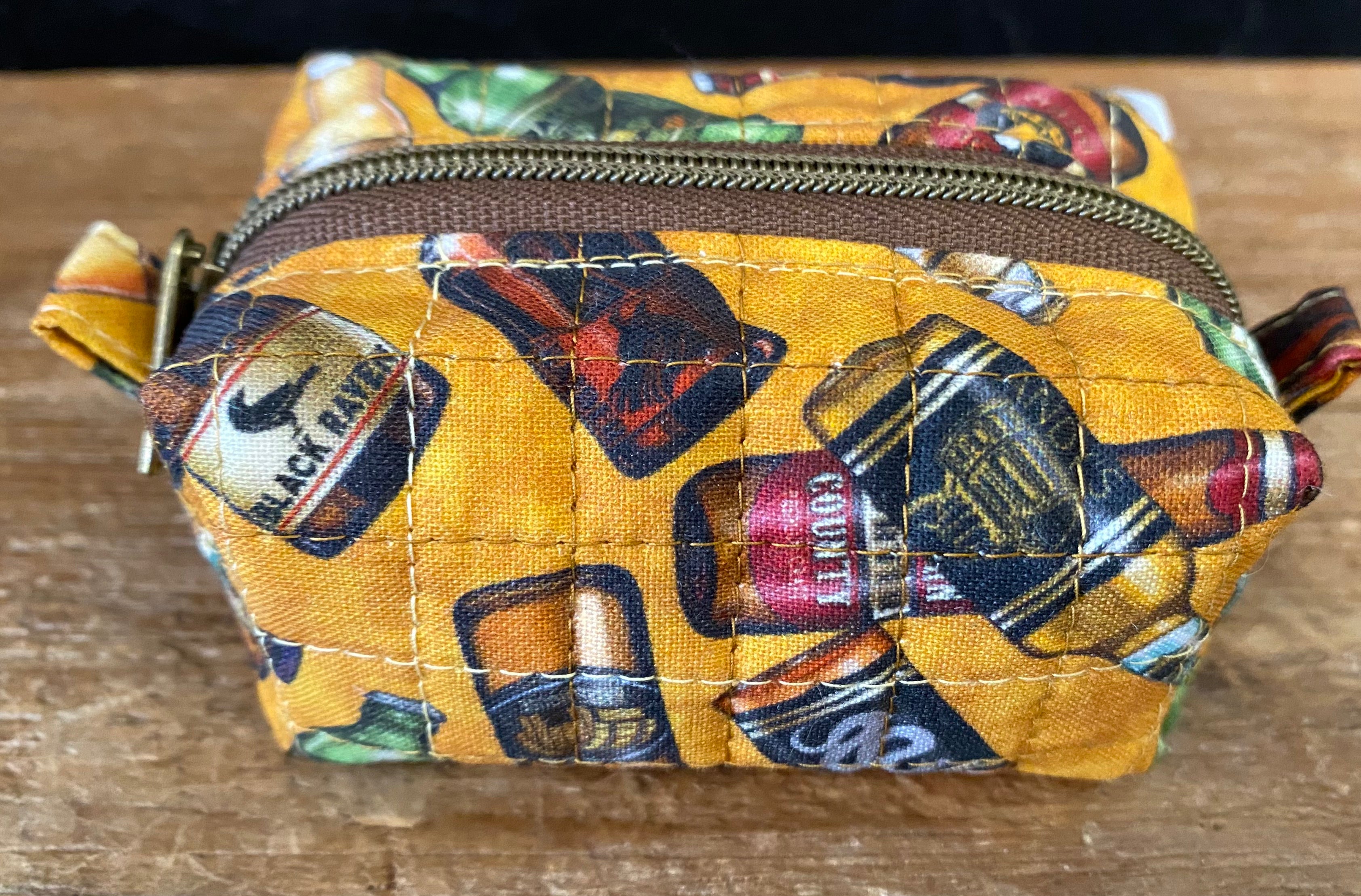 Hand Sewn Zippered Pouch