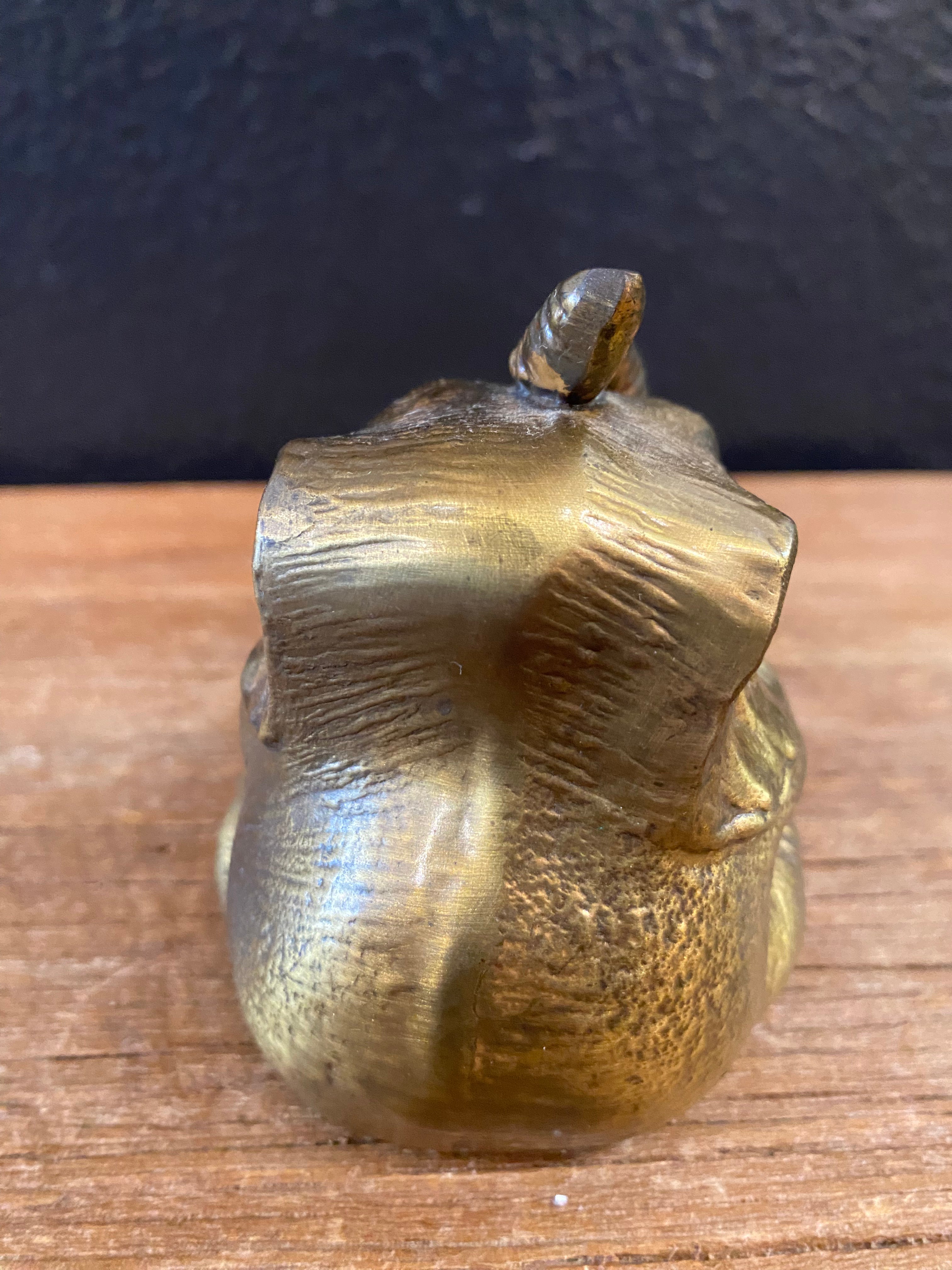 Brass Baby Elephant