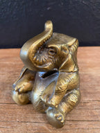 Brass Baby Elephant