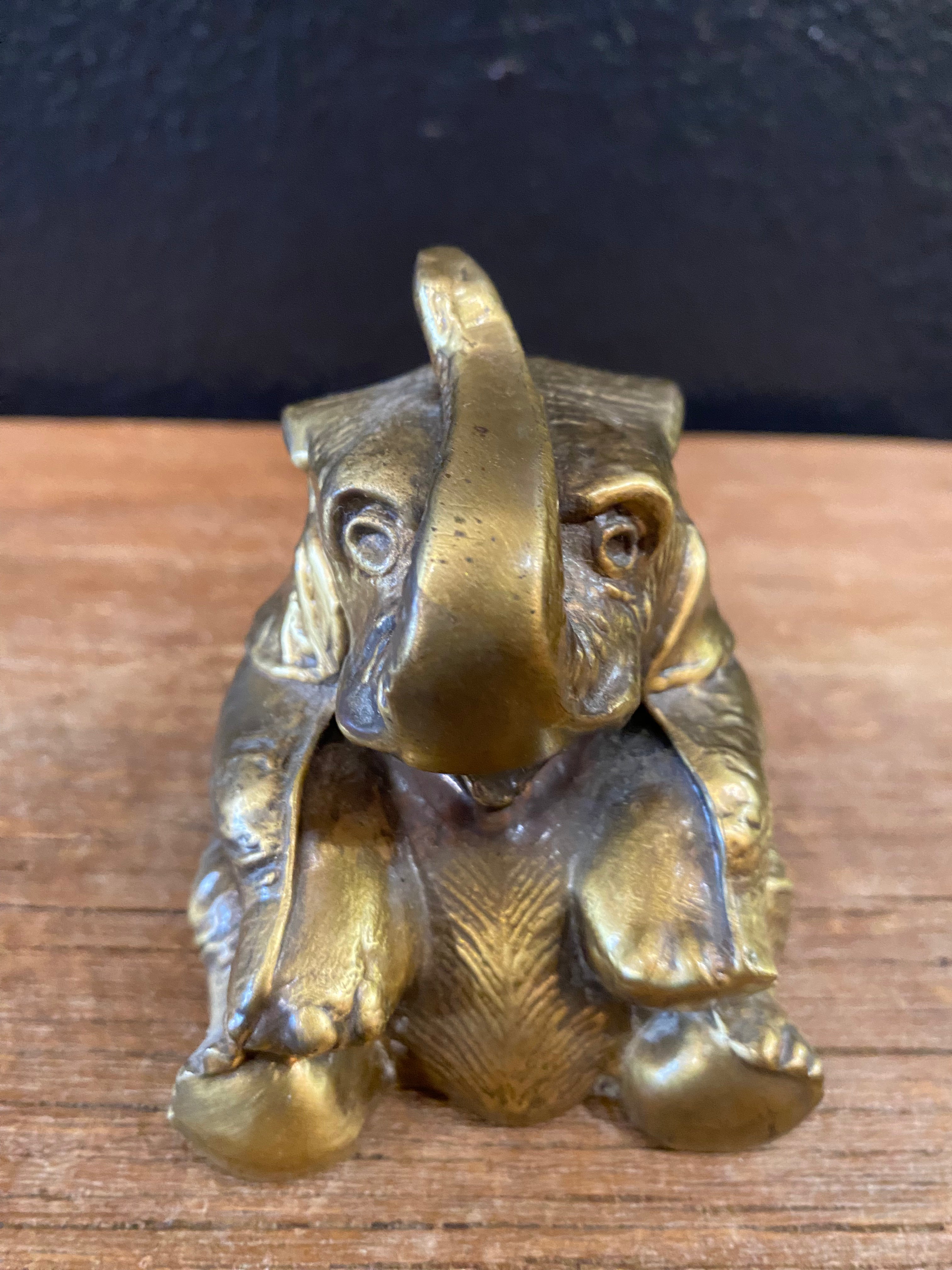 Brass Baby Elephant