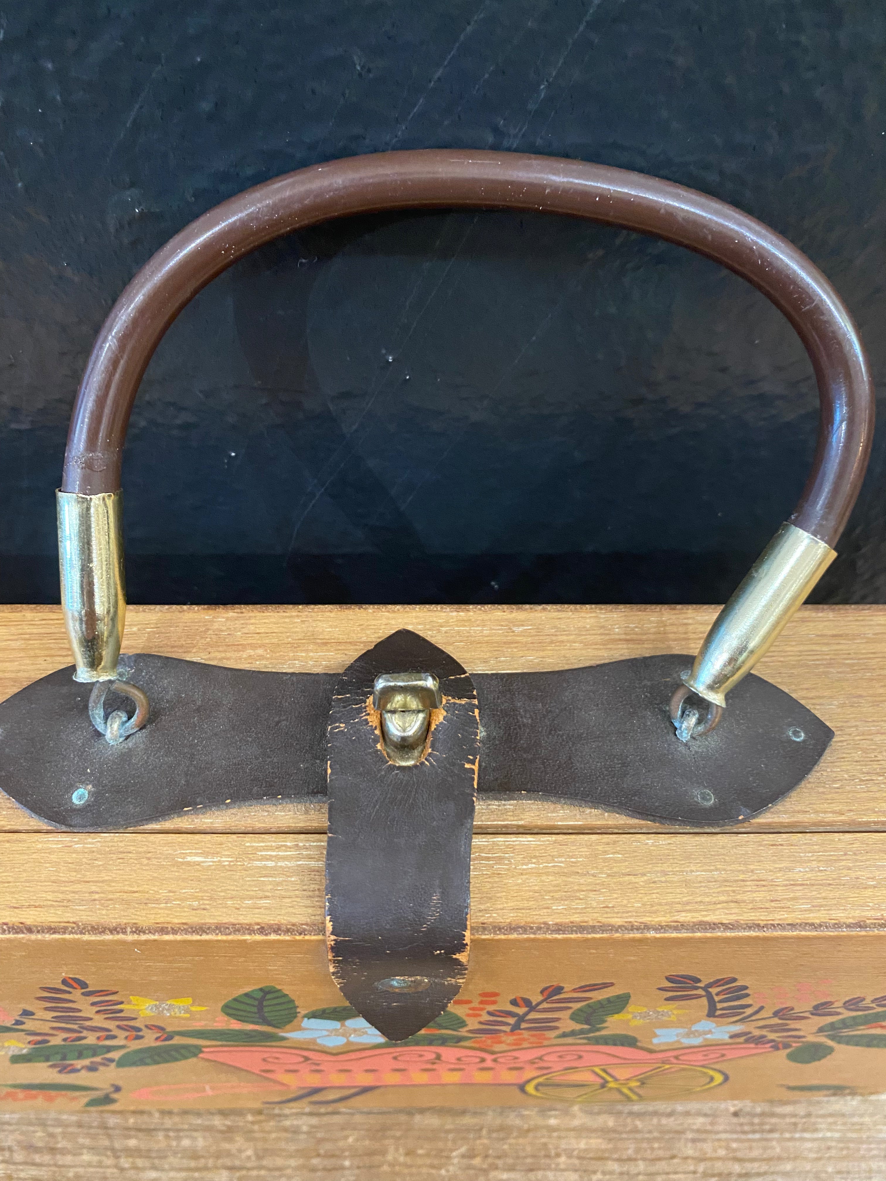 Vintage Wooden Purse