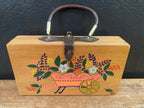 Vintage Wooden Purse