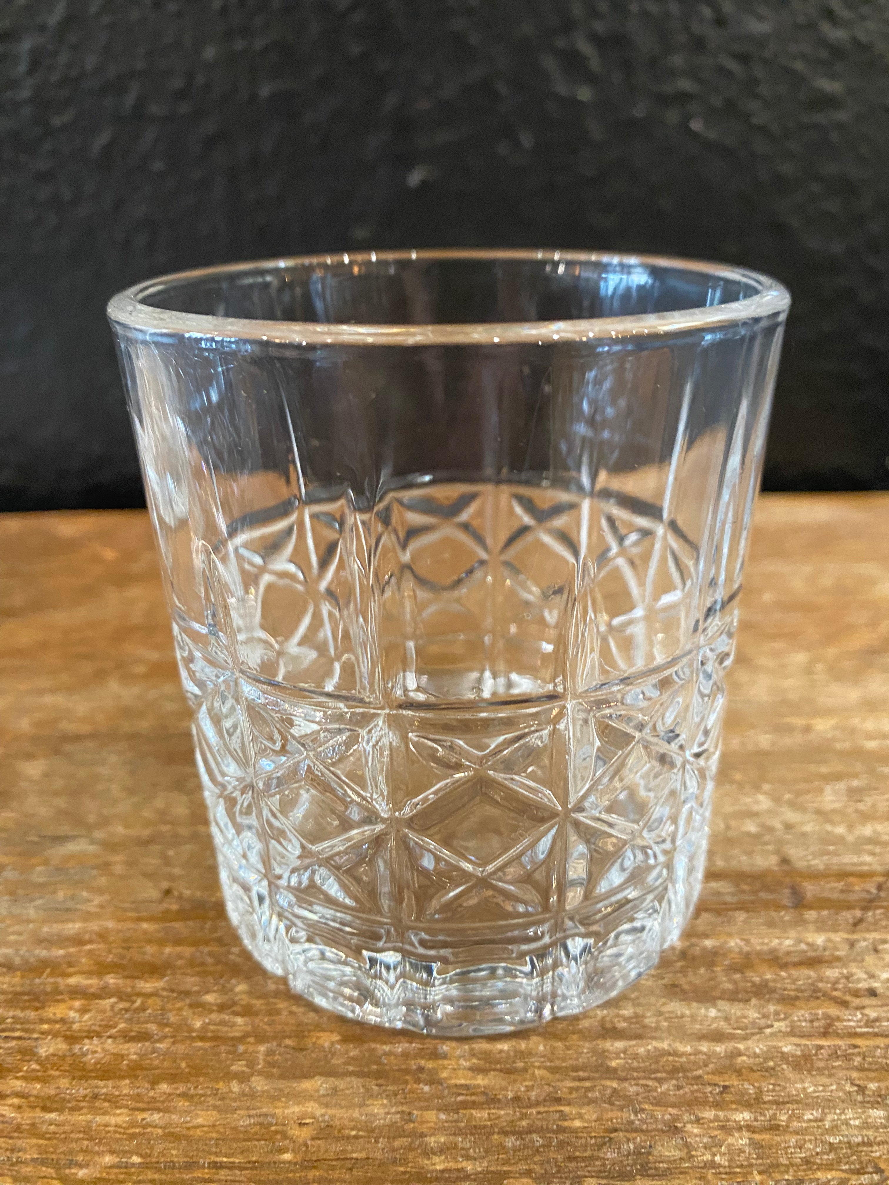 Cut Glass Old Fashioned Glasses | Set Of Four