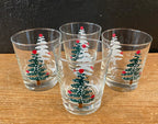 Christmas Tree Rocks Glasses | Set Of Four