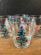 Christmas Tree Rocks Glasses | Set Of Four