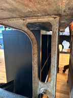 Black Painted Workbench