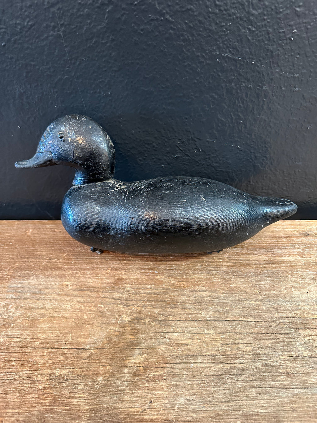 Black Wood Duck Decoy ￼