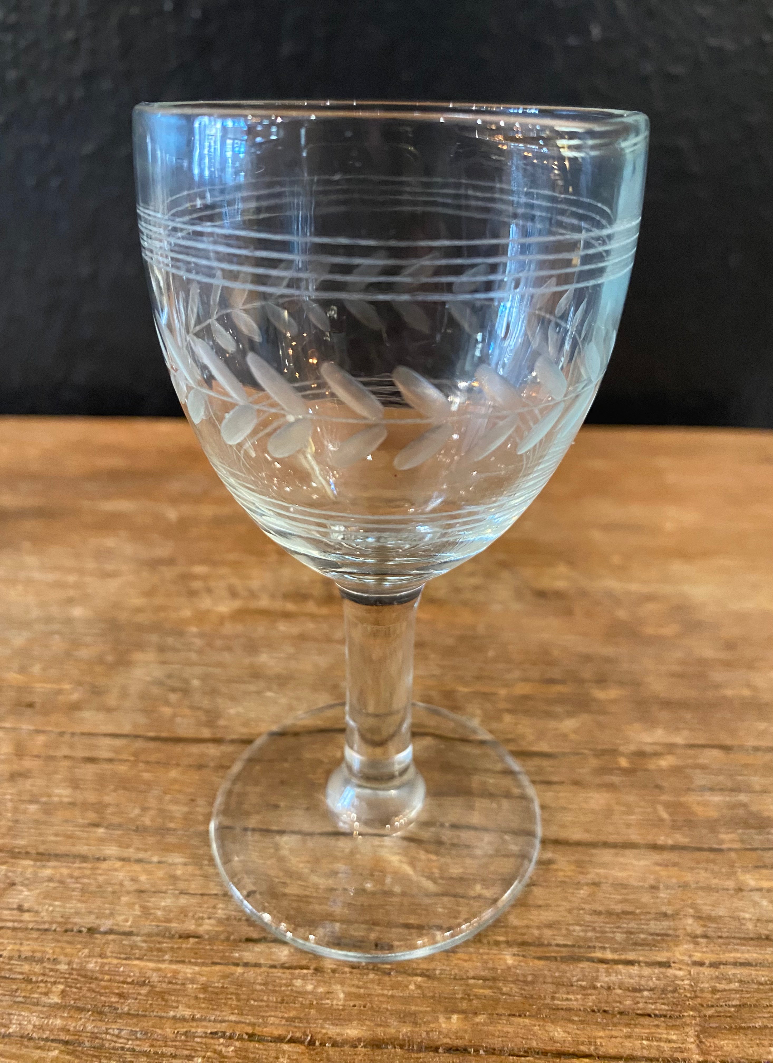 Vintage Cordial Glasses | Set Of Six