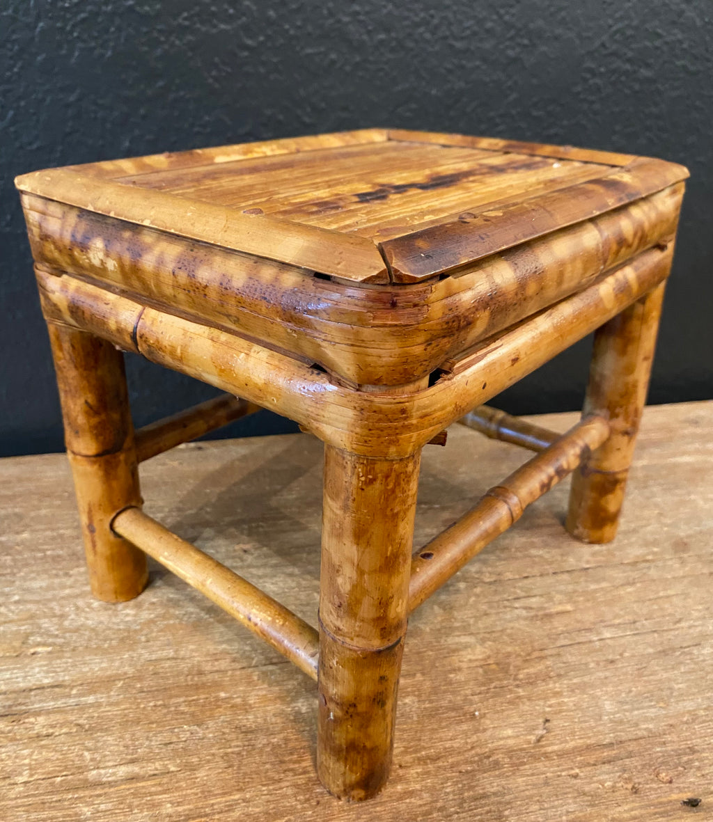 Vintage Rattan Riser