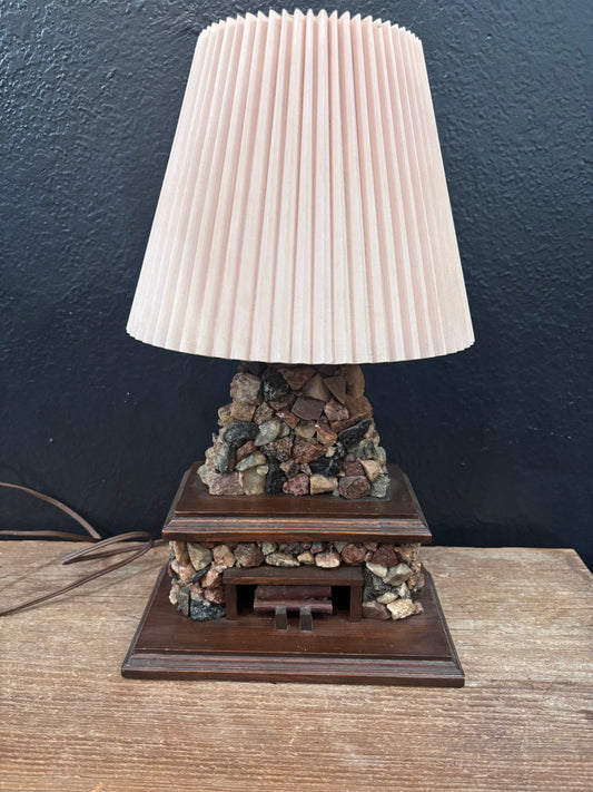 Handmade Fireplace Lamp