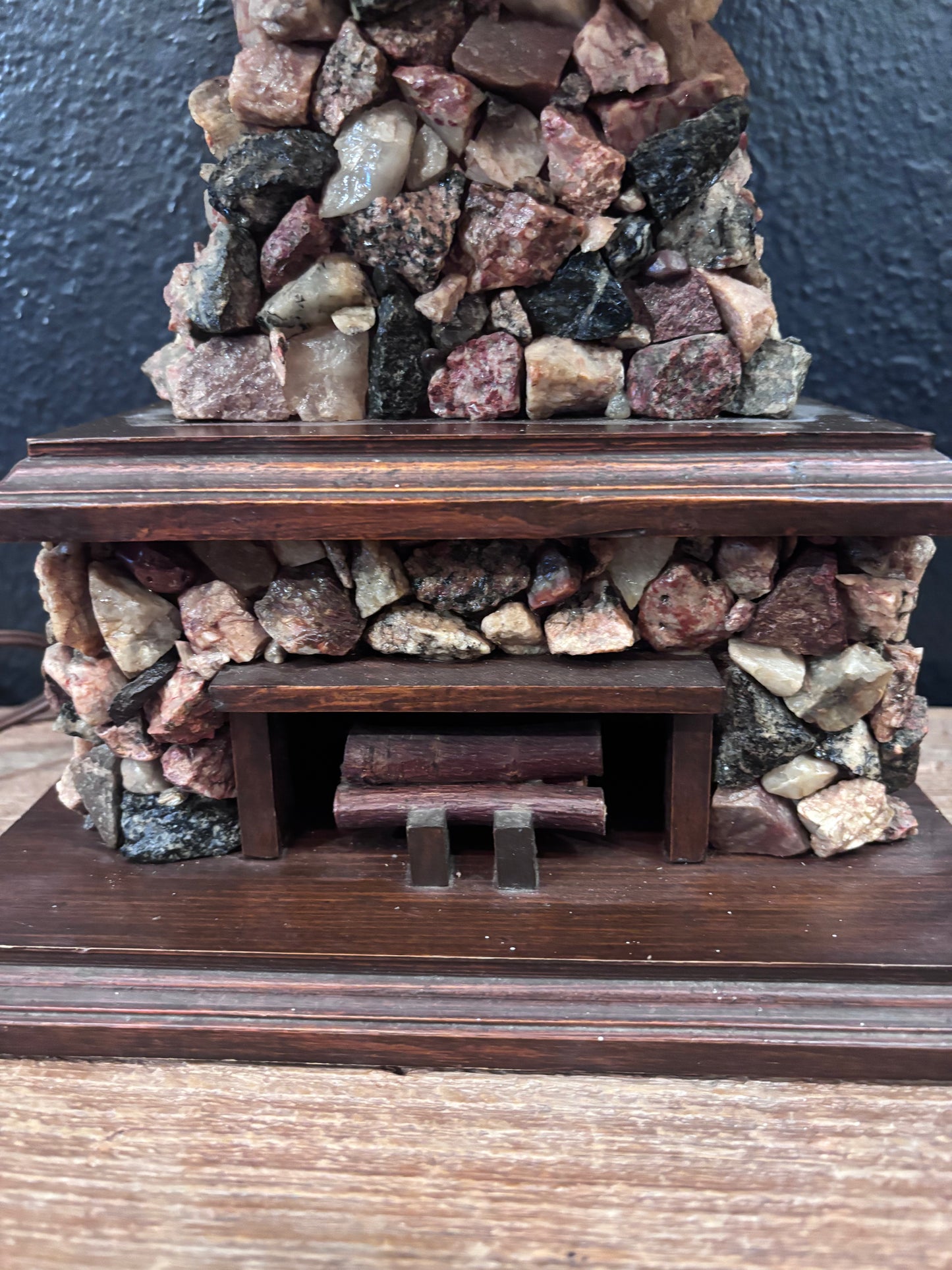 Handmade Fireplace Lamp
