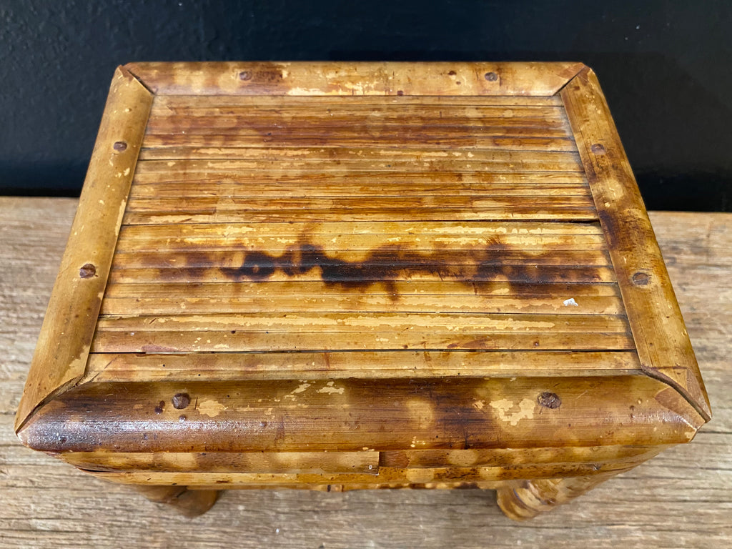 Vintage Rattan Riser