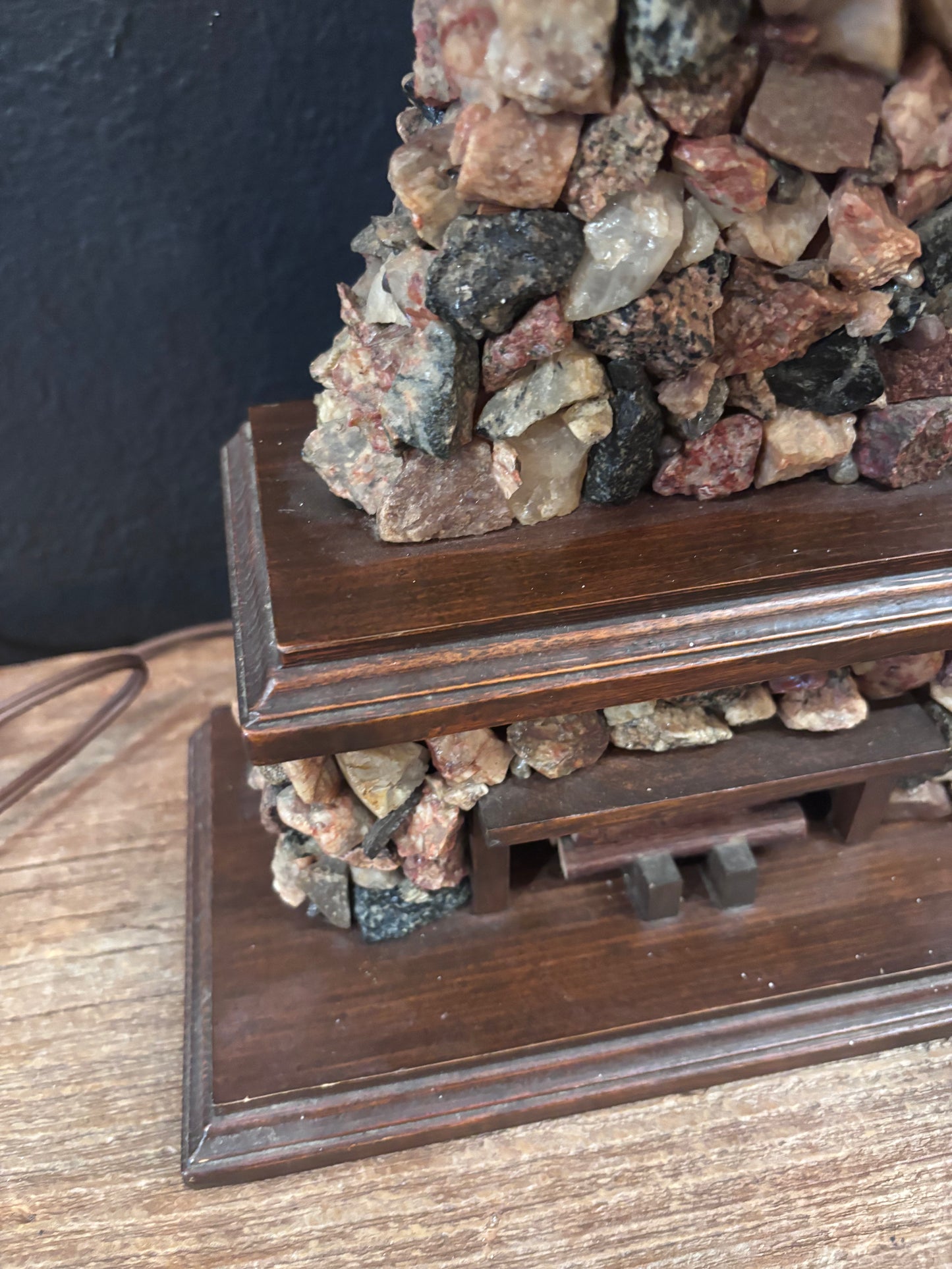 Handmade Fireplace Lamp